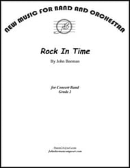 Rock in Time Concert Band sheet music cover Thumbnail